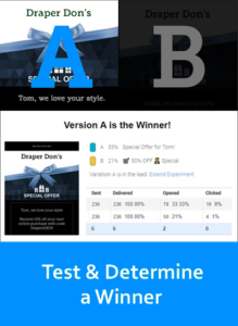 Test And Determine A Winner